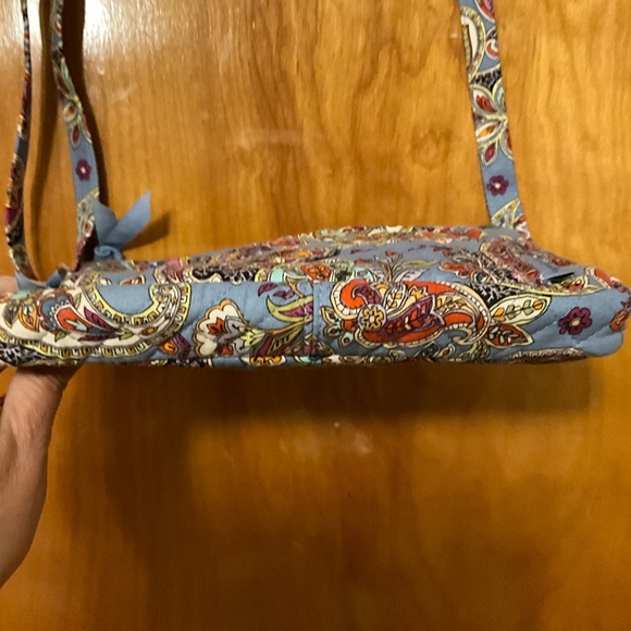 Vera Bradley RFID Little Hipster Crossbody Shoulder Bag  Provence Paisley - Picture 4 of 5